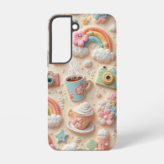 Künstlerische Samsung Galaxy Hülle (Rückseite)