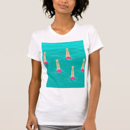 Künstlerische Schwimmer - Schwimmen unter Wasser T-Shirt