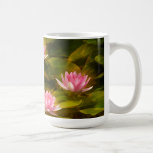 Künstlerische Seerosen, Kalifornien Tasse