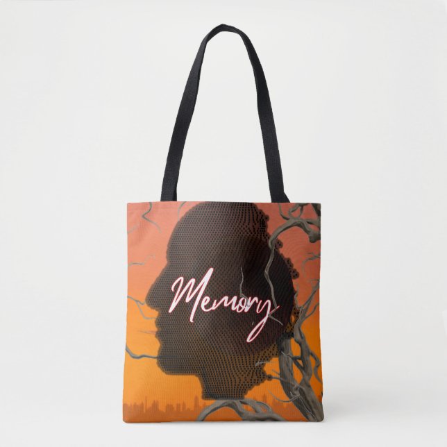 Künstlerische Silhouette Memory Personalisierte Tr (Vorderseite)