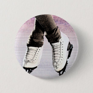 Künstlerische Skate Button
