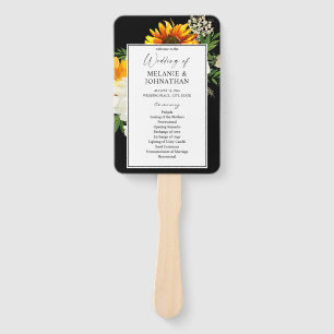 Künstlerische Sonnenblumenfeier Programm2B Fächer
