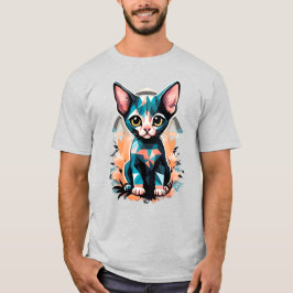 Künstlerische Sphynx T-Shirt