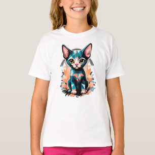 Künstlerische Sphynx T-Shirt