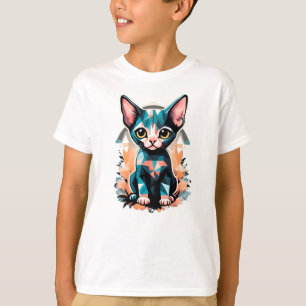 Künstlerische Sphynx T-Shirt