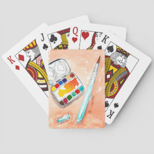 Künstlerische Spielkarten