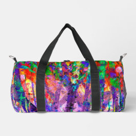 Künstlerische Tanzfarben Malerei Duffle Bag