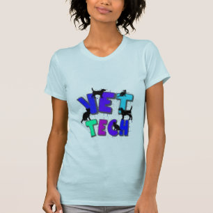 Künstlerische Tierarzttech-Geschenke, T-Shirt
