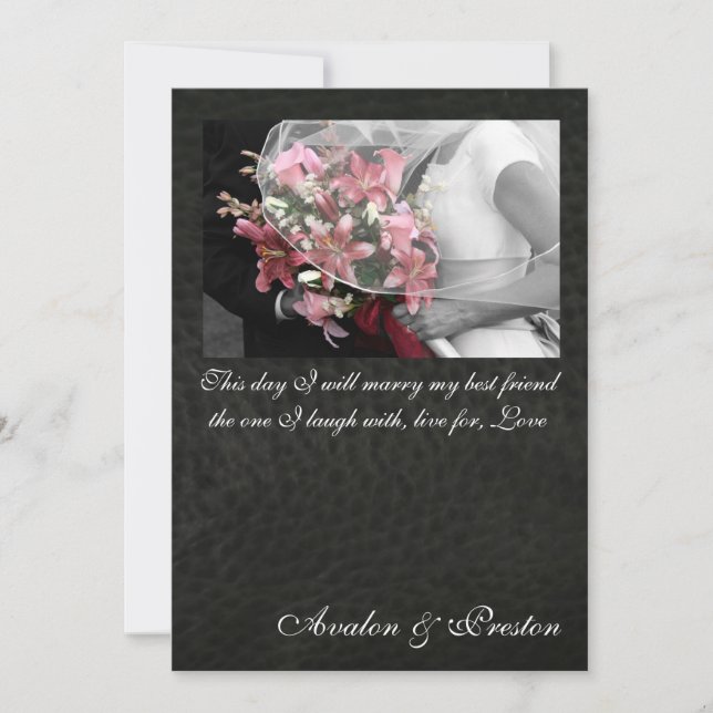 Künstlerische Tiger-Lilien-bester Einladung (Vorderseite)