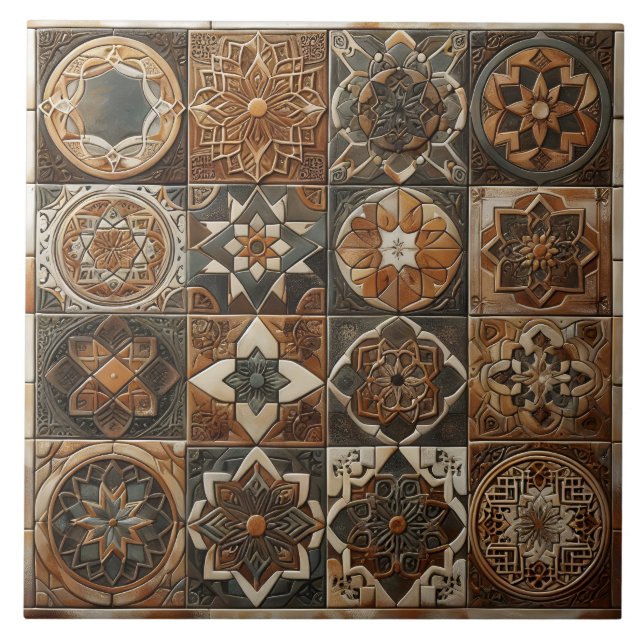 Künstlerische und künstlerische Fliesen (Vorderseite)