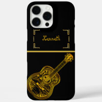 Künstlerische Vertretung eines Goldenen Gitarrende