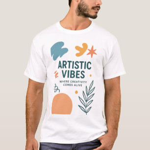 Künstlerische Vibes – Moderne künstlerische und kr T-Shirt