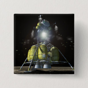 Künstlerische Wiedergabe eines neuen Raumschiffs z Button