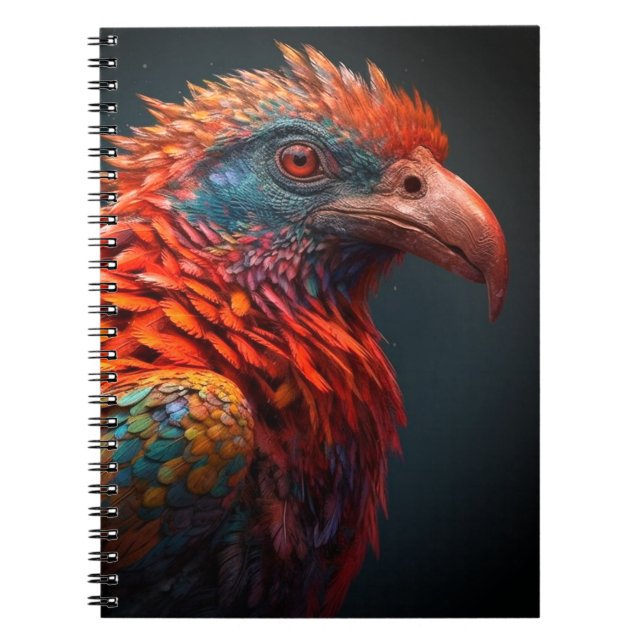 Künstlerischer Bird Notizblock (Vorderseite)