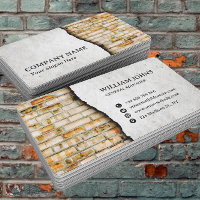 KÜNSTLERISCHER BRICK- UND KONKRETE WANDBAU