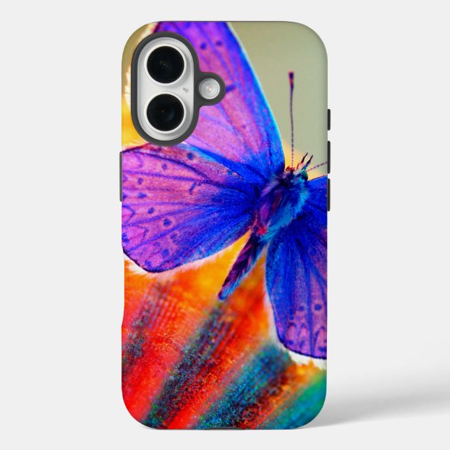 Künstlerischer Butterfly-Handy-Case Case-Mate iPhone Hülle (Rückseite)