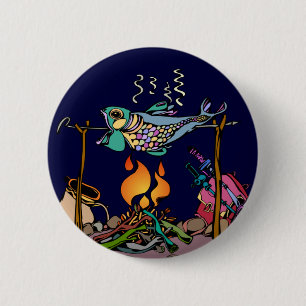 Künstlerischer Campfire Button