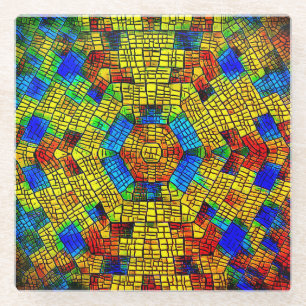 Künstlerischer Design-Untersetzer Glasuntersetzer