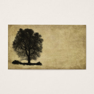 Künstlerischer einziger steifer Baum