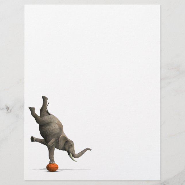 künstlerischer Elefant (Vorderseite)