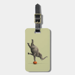 künstlerischer Elefant Gepäckanhänger