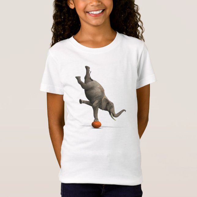 künstlerischer Elefant T-Shirt (Vorderseite)