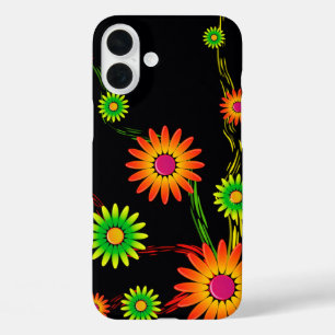 Künstlerischer, farbenfroher Fall iPhone 16 Plus Hülle