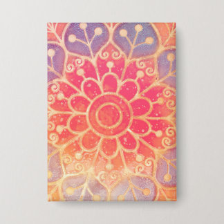 Künstlerischer Flair Button