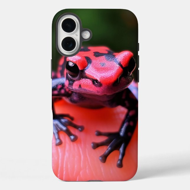 Künstlerischer Froschhanf Case-Mate iPhone Hülle (Rückseite)