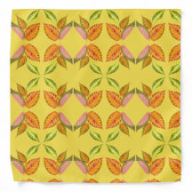 Künstlerischer Herbst auf einer Bandana