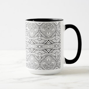 Künstlerischer inspirierter Entwurf Tasse