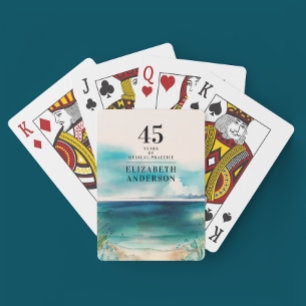 Künstlerischer Jahrestag Name und Datum Strand Was Spielkarten