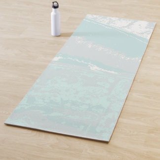 künstlerischer Meeresfluss Yogamatte