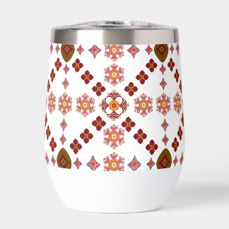 Künstlerischer Musterkaffee-Becher – Stilvolles Kü
