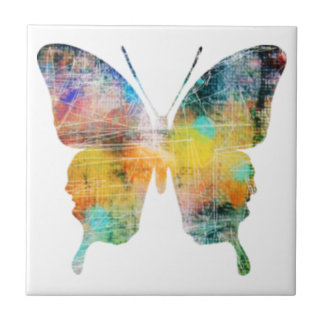 Künstlerischer Schmetterling Fliese