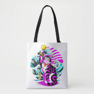 Künstlerischer Sieg-Katze - Geschenk für japanisch