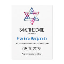 Künstlerischer Star von David Bar Bat Mitzvah Save