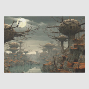 Künstlerischer Surrealismus Seidenpapier