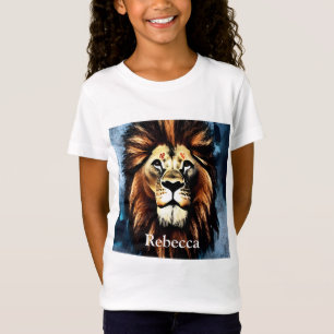 Künstlerischer Wilder Afrikanische Löwe T-Shirt