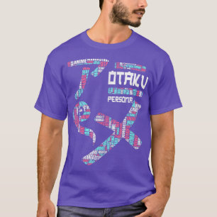 Künstlerisches Amustiv Otaku Zitat T-Shirt