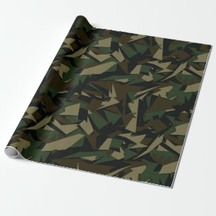 Künstlerisches Armee-Tarnmuster Geschenkpapier