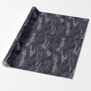 Künstlerisches Armee-Tarnmuster Geschenkpapier