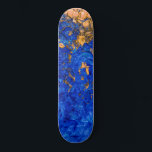 Künstlerisches Cobalt Blau Golden Yellow Acrylic M Skateboard<br><div class="desc">Dieses moderne und coole Gemälde ist perfekt für den trendigen und modischen Menschen. Es zeichnet sich durch ein handgemaltes Kobaltblau und goldgelb-Acryl abstraktes Design aus. Es ist einzigartig, künstlerisch und zeitgenössisch.***WICHTIGE DESIGN-ANMERKUNG: Für individuelle Designanforderungen, z. B. passende Produktanfragen, Farbänderungen, Platzierungsänderungen oder andere Änderungswünsche klicken Sie bitte auf den Button "MESSAGE"...</div>