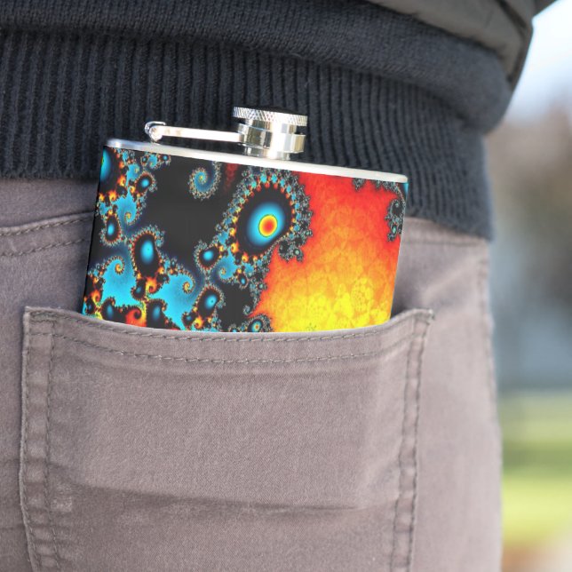 Künstlerisches Design Flachmann (Beispiel)