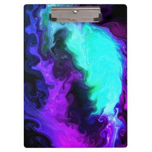 Künstlerisches Design Klemmbrett