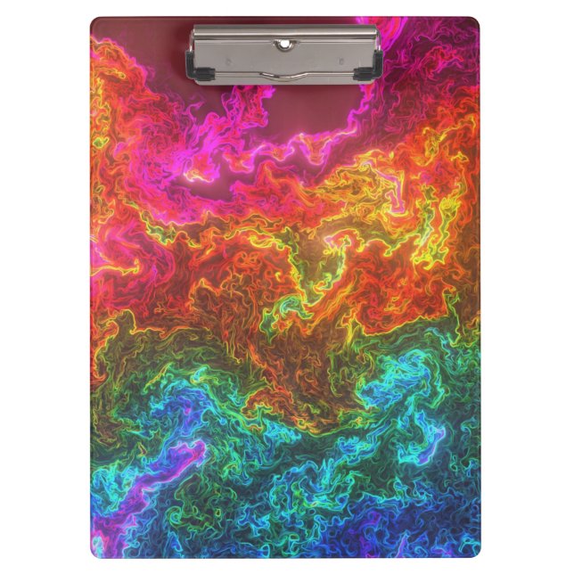 Künstlerisches Design Klemmbrett (Vorderseite)