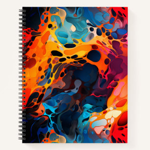 Künstlerisches Design Notizbuch