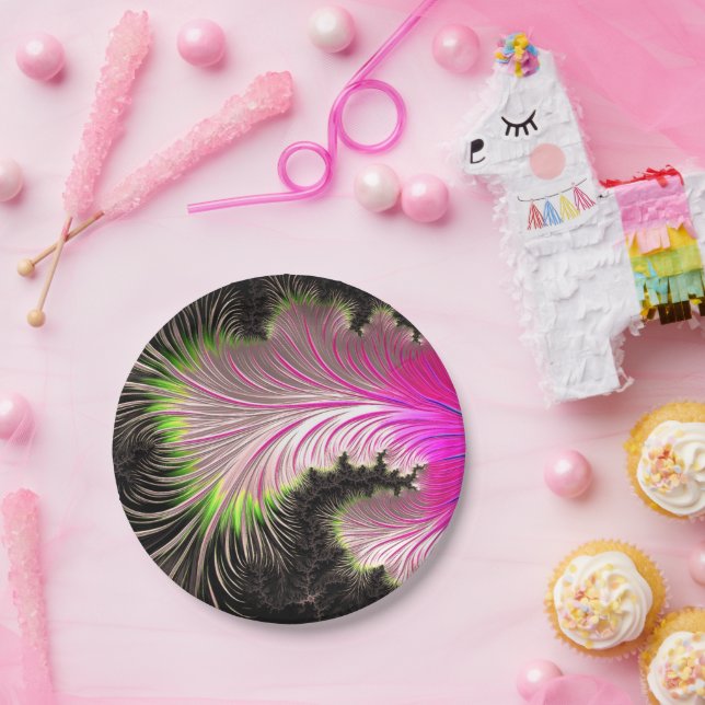 Künstlerisches Design Pappteller (Party)