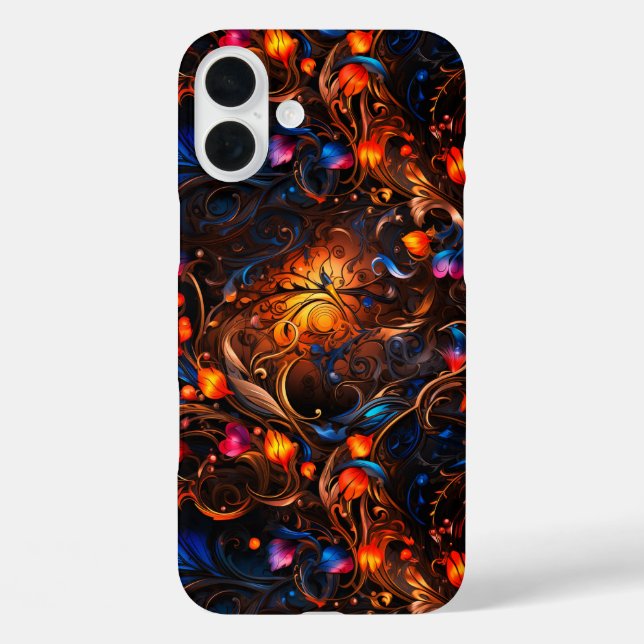 Künstlerisches Design Phone Case (Rückseite)