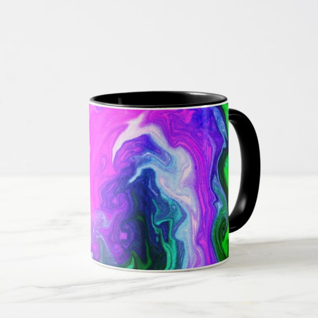 Künstlerisches Design Tasse (VorderseiteRechts)